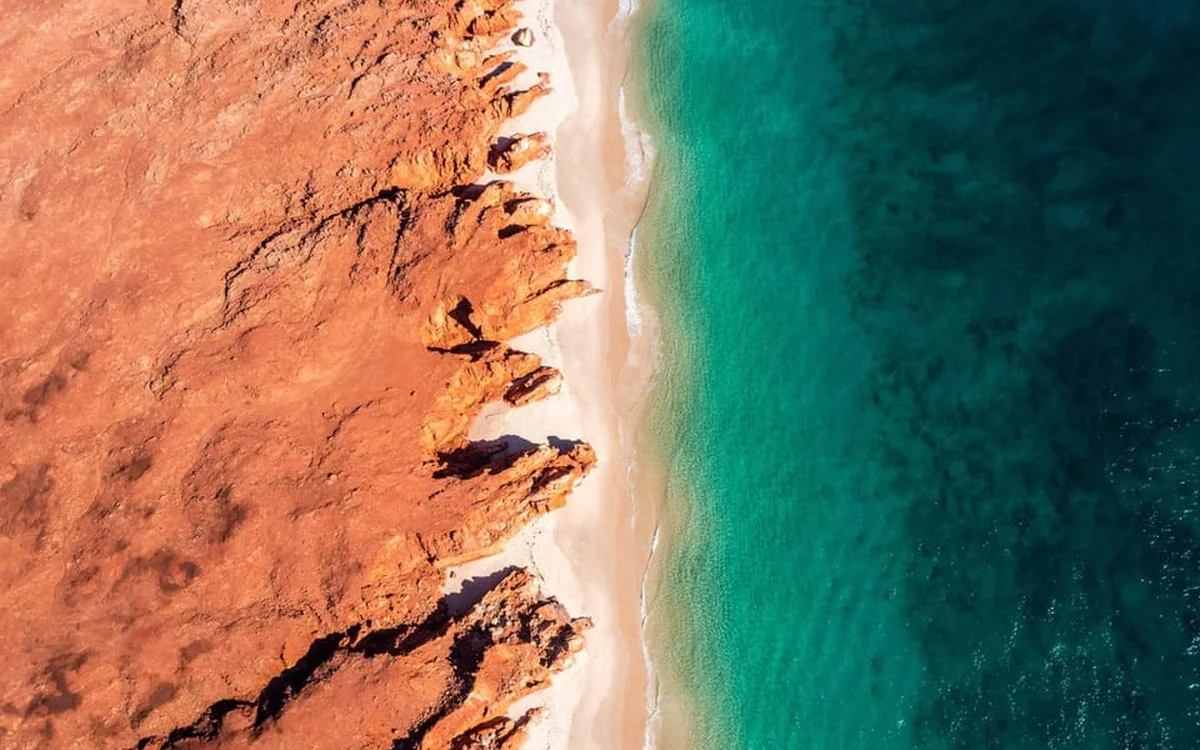 Aerial views of the Buccaneer Archipelago and the Horizontal Falls in the Kimberley